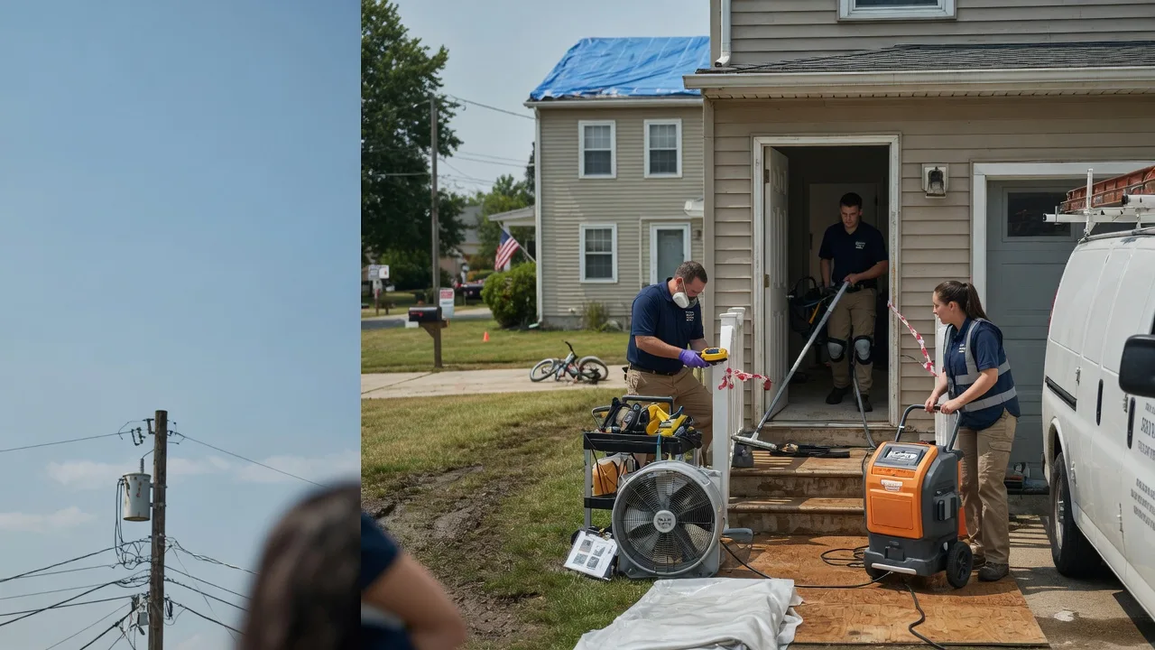 Water Damage Repair in Croton, OH near me